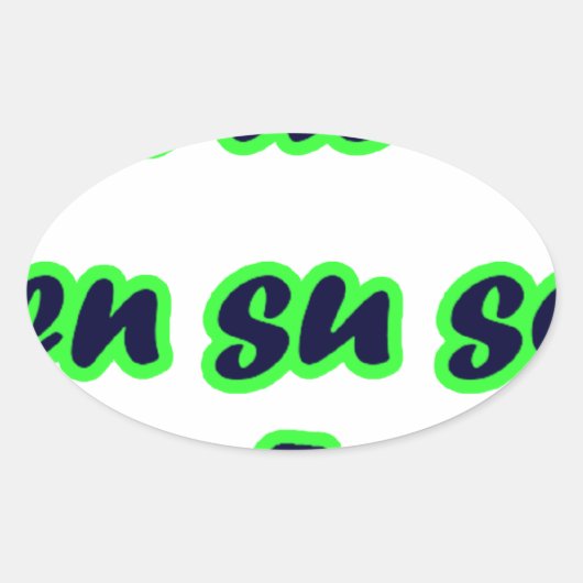 Frases master 14.09 ovale sticker (Voorkant)