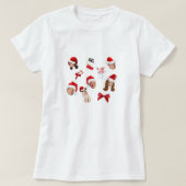 frasier christmas pattern t-shirt (Design voorkant)