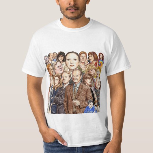 Frasier - Collage T-shirt (Voorkant)