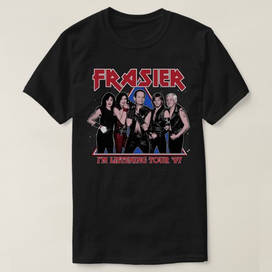 FRASIER IM LUISTERTOUR 1 T-SHIRT (Design voorkant)