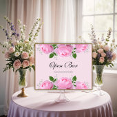 Frassensroze rozen, open balk poster