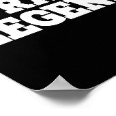 Frat Legend Funny Legendary Fraternity Sorority Fr Poster (Hoek)