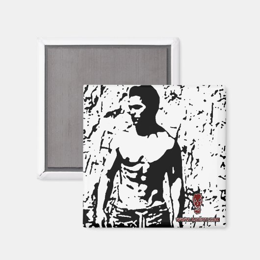 Fratboy Atletiek 001 Magneet (Voorkant / Achterkant)