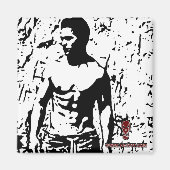 Fratboy Atletiek 001 Magneet (Voorkant)