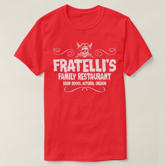 Fratellis Family Restaurant T-shirt (Design voorkant)