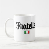 Fratello Italian Flag Mug - Italian Brother Gift Koffiemok (Links)