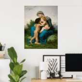 Fraternal Love van William Adolphe Bouguereau Poster (Thuiskantoor)