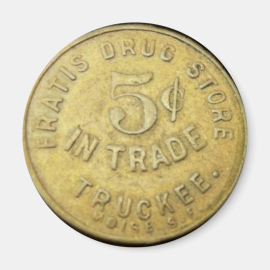 Fratis Drug Store Token - Truckee Nederland Magneet (Voorkant)
