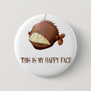 Frau Angler Ronde Button 5,7 Cm