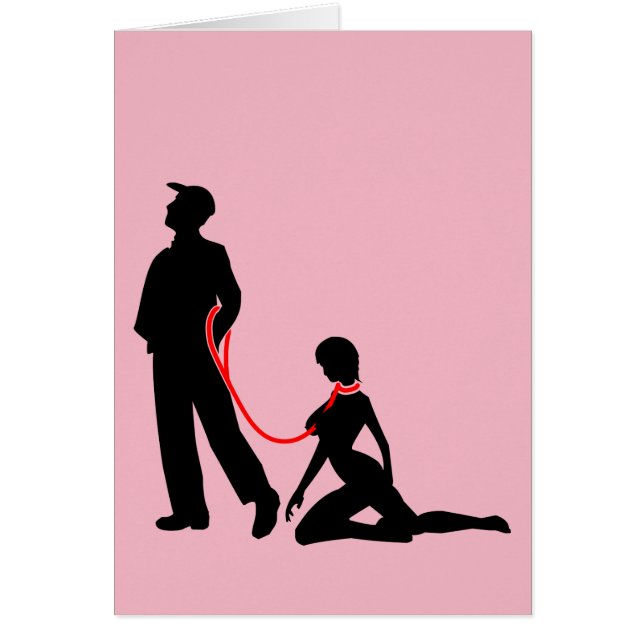 Frau ein der Leine - Böse Männer (Voorkant)