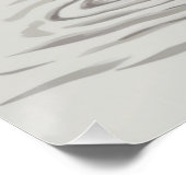 "Frau im Wasser" - Minimalistisches Wandbild mit s Perfect Poster (Hoek)