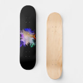 Frau mit Pferd Persoonlijk Skateboard (Voorkant)