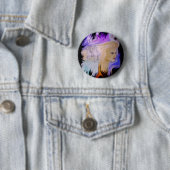 Frau mit Pferd Ronde Button 5,7 Cm (In situ)