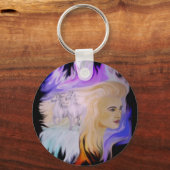 Frau mit Pferd Sleutelhanger (Voorkant)