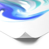 Frau mit Pferd und Schmetterling in hand Poster (Hoek)