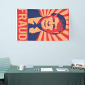 Fraud Donald Trump - Spandoek (Beurs)