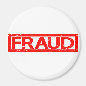 Fraud Stamp Magneet (Voorkant)