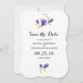 Fraude Freesia Petals | Datum opslaan Save The Date (Voorkant)
