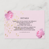 Fraude Roses Weddenschap Versluitingskaart Informatiekaartje (Voorkant)