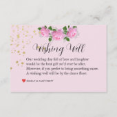 Fraude roze rozen, weddenschap goed informatiekaartje (Voorkant)