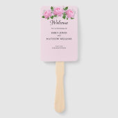 Fraude Rozen, weddenschap Handwaaier (Voorkant)