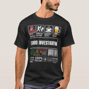 Fraudeonderzoeker Verpakking & Behandeling Label C T-shirt