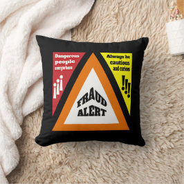 Fraudewaarschuwing Kussen