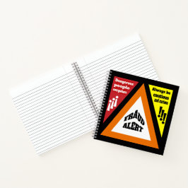 Fraudewaarschuwing Notitieboek