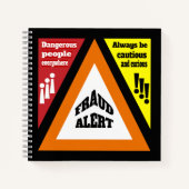 Fraudewaarschuwing Notitieboek (Voorkant)