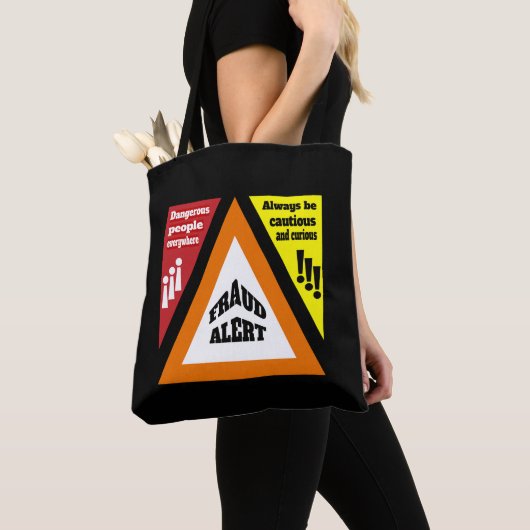 Fraudewaarschuwing Tote Bag (Dichtbij)