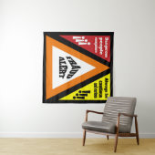 Fraudewaarschuwing Wandkleed (In Situ (horizontaal))