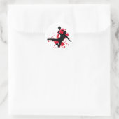 Frauenhandballbord Ronde Sticker (Tas)