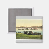 Fraueninsel, Chiemsee, Opper-Beieren, Duitsland vi Magneet (Voorkant / Achterkant)