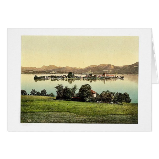Fraueninsel, Chiemsee, Upper Beieren, Duitsland vi (Voorkant Horizontaal)
