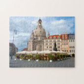 Frauenkirche Dresden Duitsland. Legpuzzel (Horizontaal)