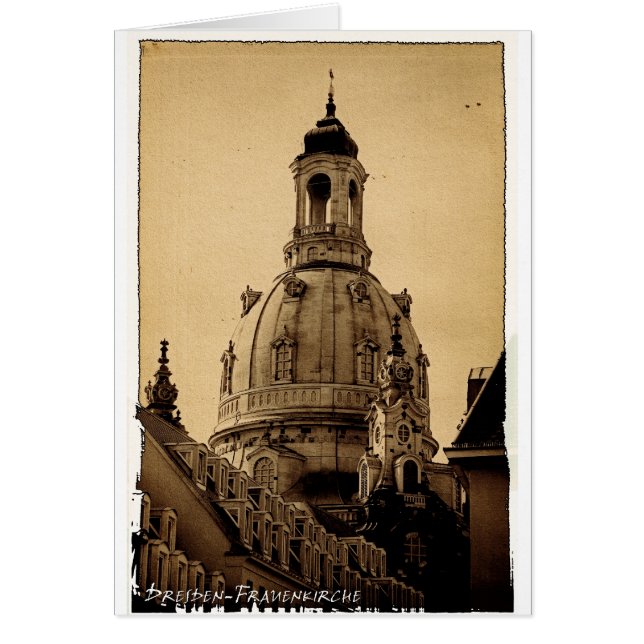Frauenkirche Dresden - Vintage (Voorkant)