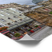 Frauenkirche Memorial, Dresden, Duitsland Poster (Hoek)