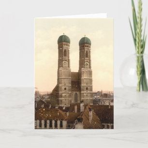 Frauenkirche, München, Beieren, Duitsland Kaart