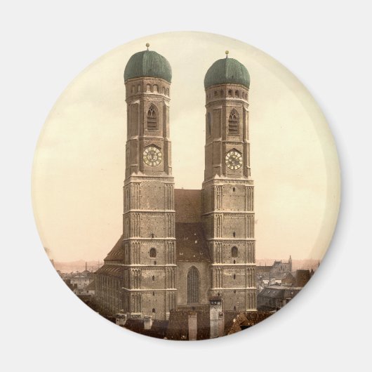 Frauenkirche, München, Beieren, Duitsland Magneet (Voorkant)