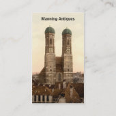 Frauenkirche, München, Beieren, Duitsland Visitekaartje (Achterkant)