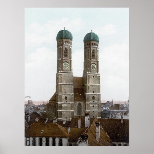Frauenkirche München Poster (Voorkant)