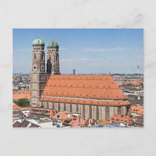Frauenkirche München uit Peterskirche Briefkaart