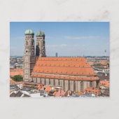 Frauenkirche München uit Peterskirche Briefkaart (Voorkant)