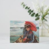 Fräulein Heck | Lovis Corinth Briefkaart (Staand voorkant)