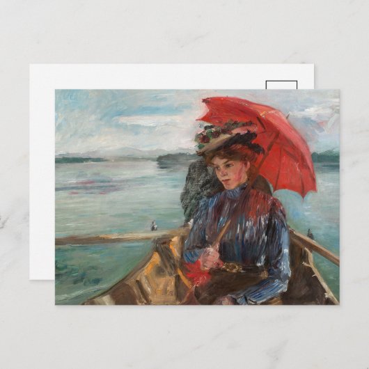 Fräulein Heck | Lovis Corinth Briefkaart (Voorkant / Achterkant)
