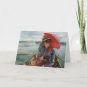 Fräulein Heck | Lovis Corinth Kaart (Voorkant)