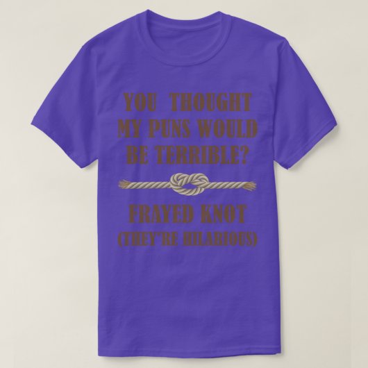 Frayed Knot 2 T-shirt (Design voorkant)