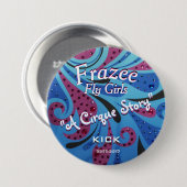 Frazee Fly Girls 3-inch Button (Voorkant /achterkant)