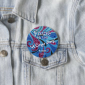 Frazee Fly Girls 3-inch Button (In situ)