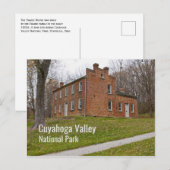 Frazee House, Cuyahoga Valley National Park, Ohio Briefkaart (Voorkant / Achterkant)